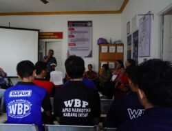 Sentuh Hati dan Iman, Warga Binaan Lapas Narkotika Karang Intan Ikuti Kebaktian Rohani